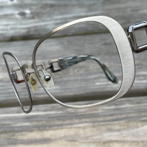 Dana Buchman Women Eyeglasses/Sunglasses Metal Frame light gunmetal Tone PARMA G - Picture 1 of 12